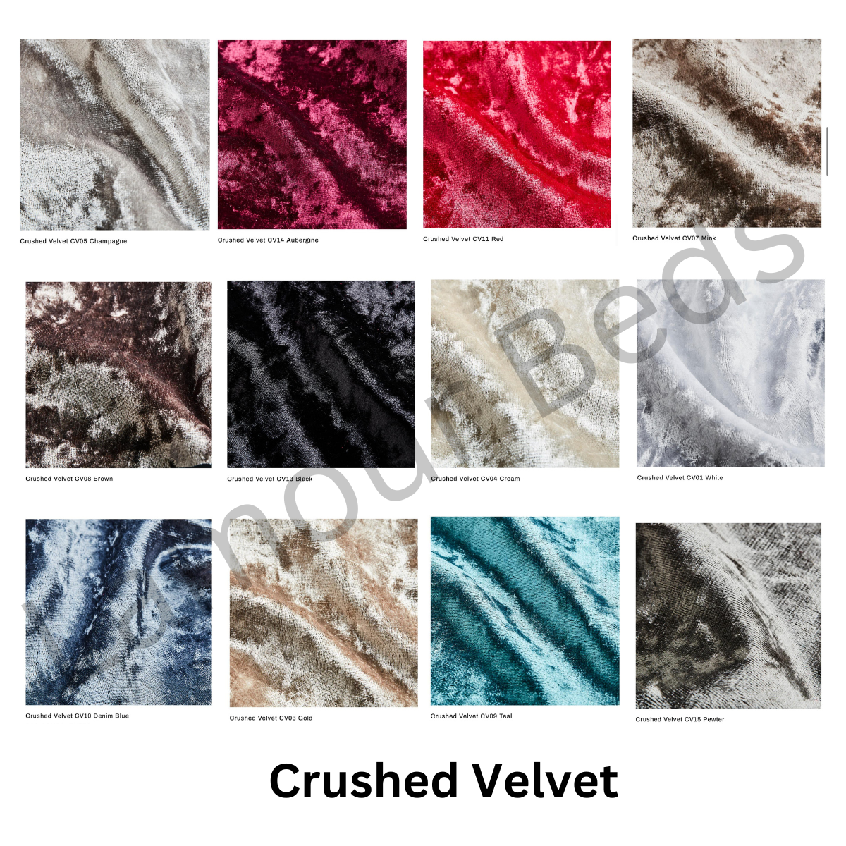 Swatches - L'amour Beds