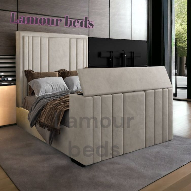 luxury maxi X electric wireless Tv Bed