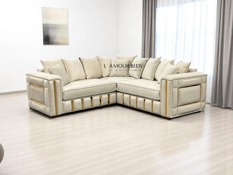 Mufasa Sofa L Shape 5 seater - L'amour Beds