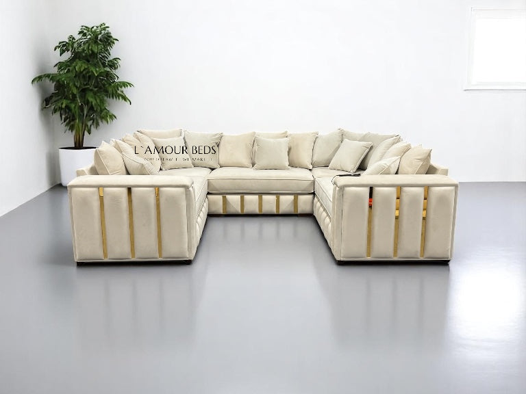 maxie Sofa U Shape - L'amour Beds
