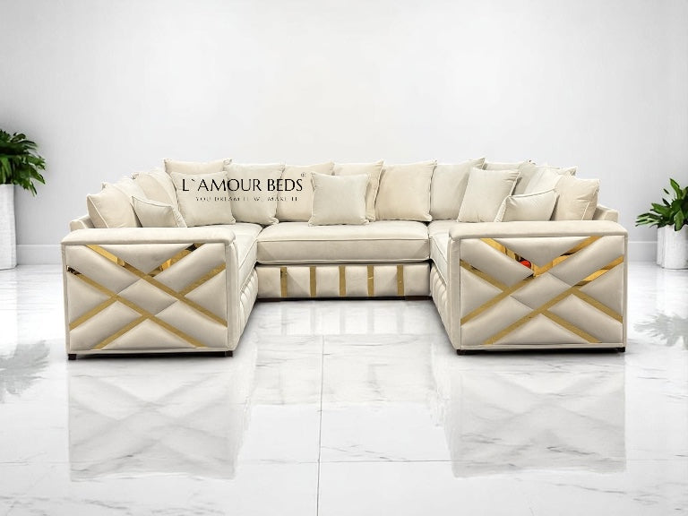 Matrix Sofas U shape 8 Seater - L'amour Beds
