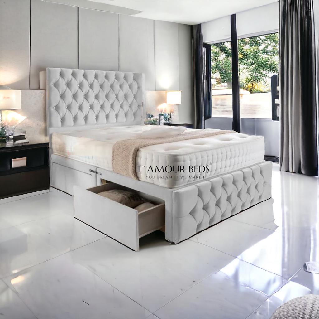 Moscow Divan set Bed base - L`AMOUR Beds - L'amour Beds