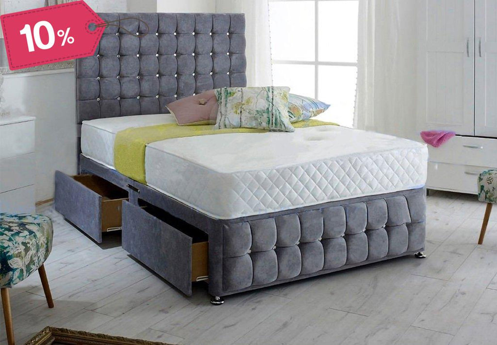 Divan Bed Set With Headboard