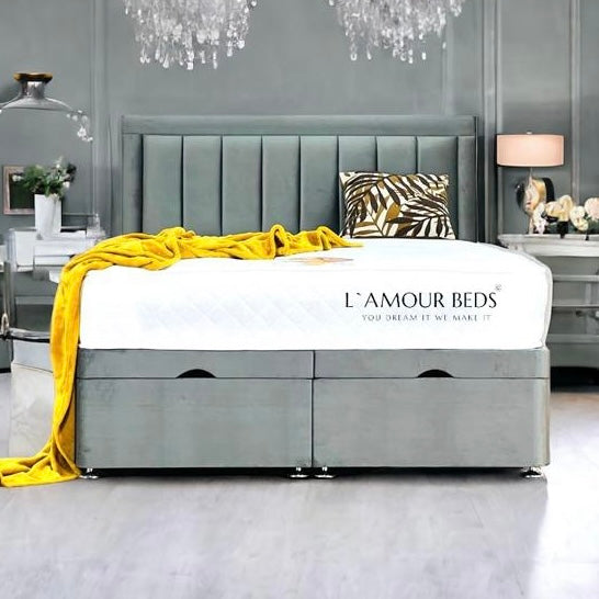 victor Ottoman gaslift storage - L'amour Beds