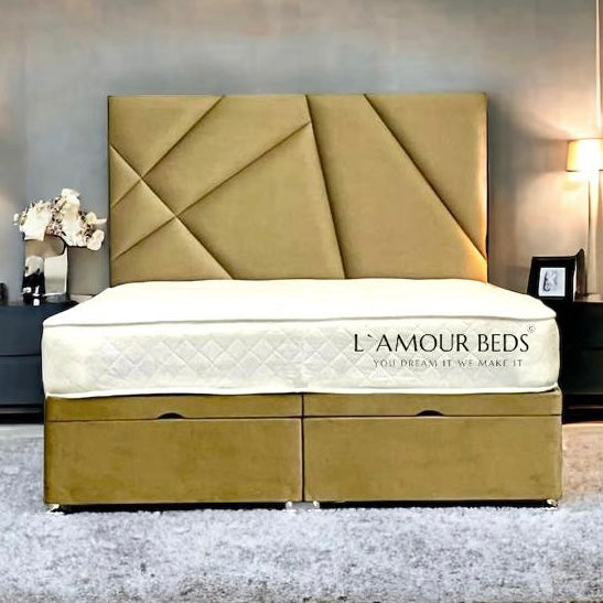 Etron Ottoman Single Bed With Storage - L'amour Beds