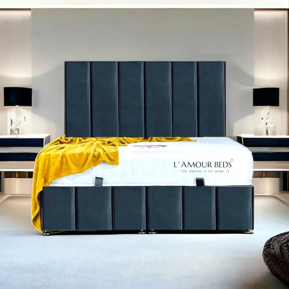 Duchess panel ottoman storage bed - L'amour Beds