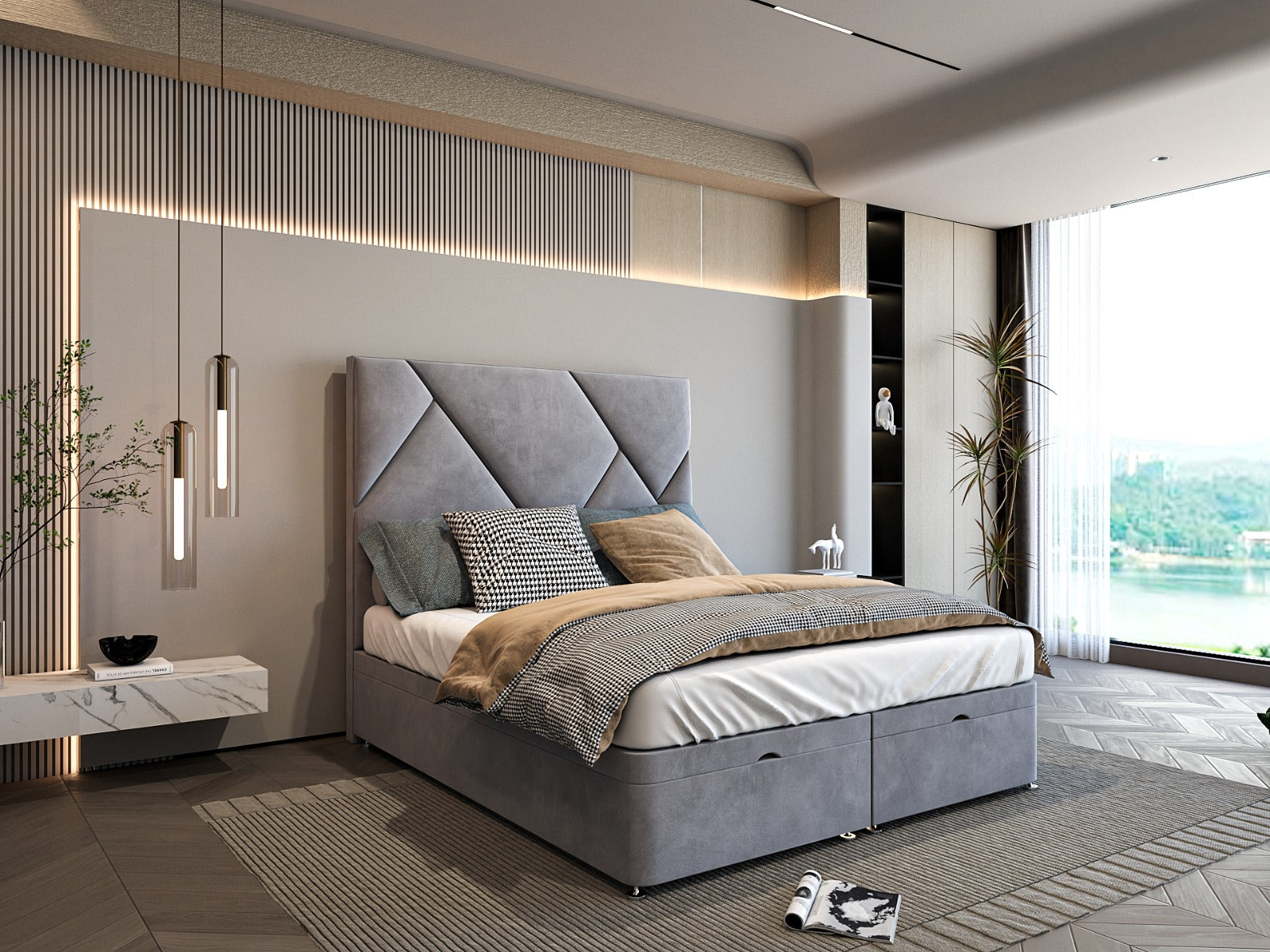 Aurelia Ottoman Divan Storage Bed