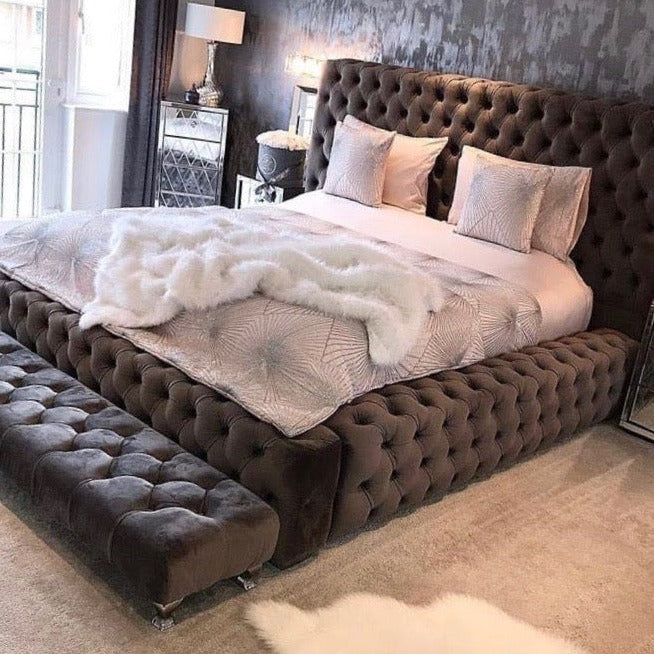 Ambassador Bed Frame  Thick padded sides - L'amour Beds - L'amour Beds