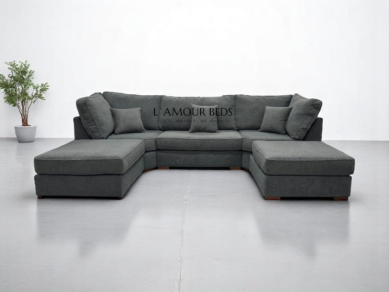 Simba Sofa U Shape - L'amour Beds