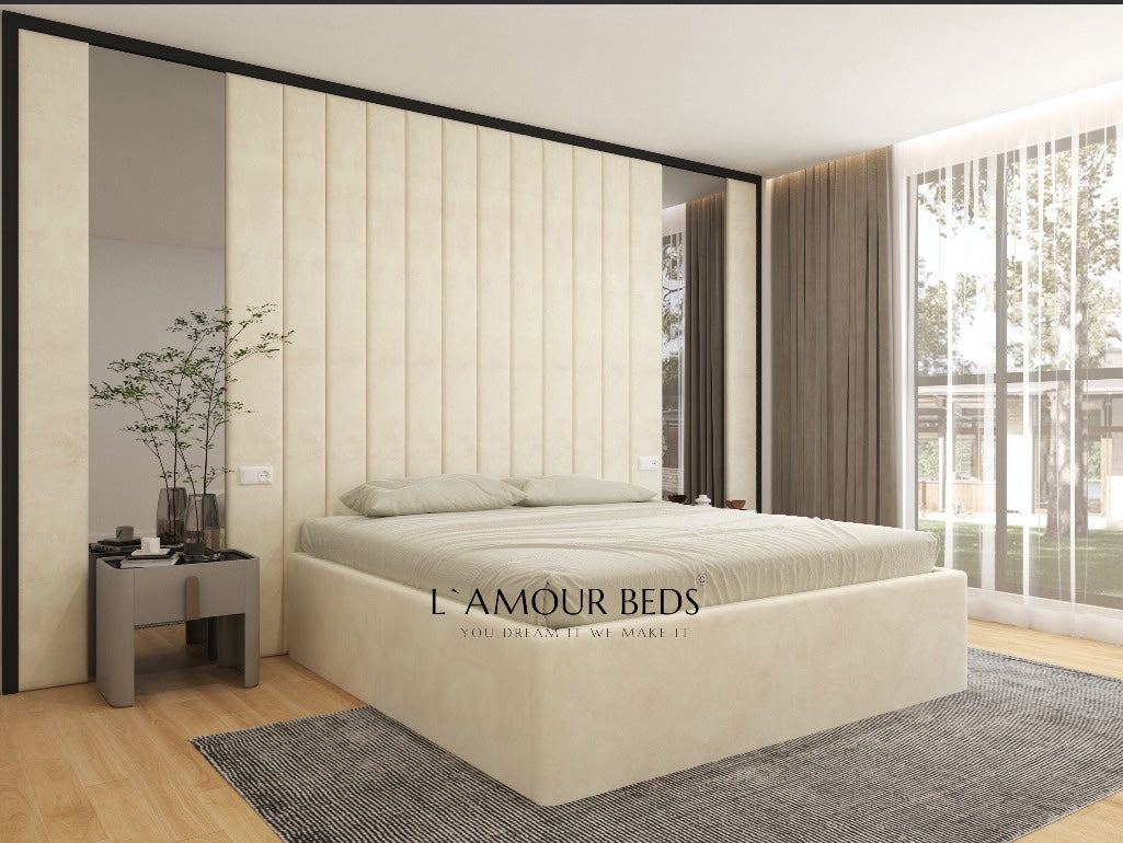 Dwaun Luxury Wall Panel Bed Frame