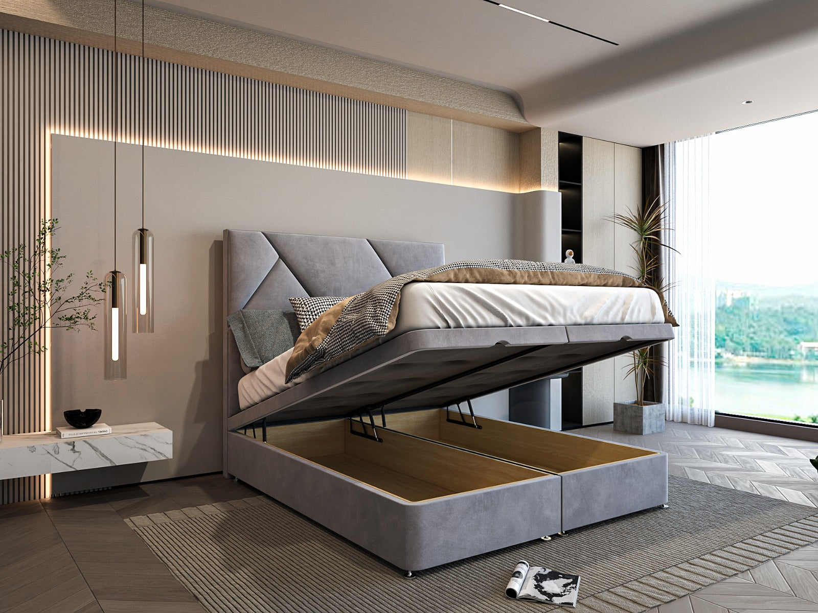 Aurelia Ottoman Divan Storage Bed