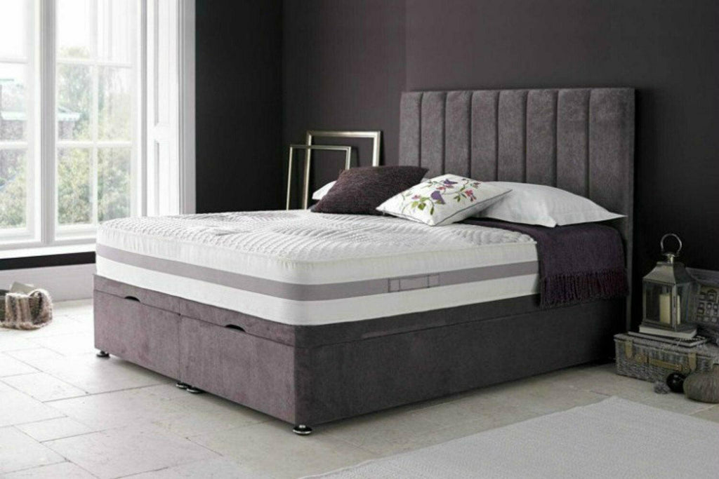 Double Bed Base With Storage 